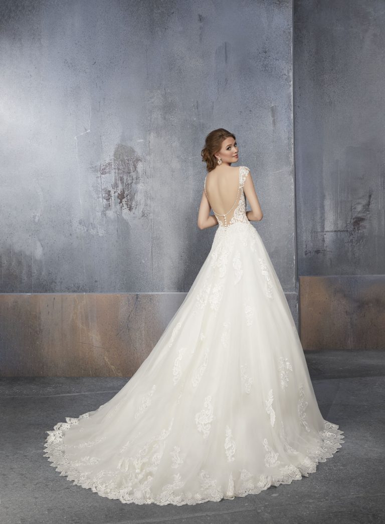 Brautkleid rückenfrei